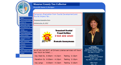 Desktop Screenshot of monroetaxcollector.com
